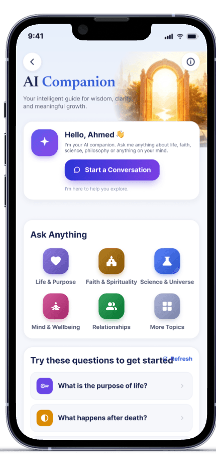BeyondLife 360 AI companion screenshot